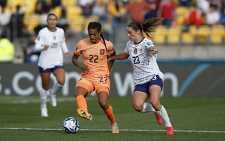 World Cup nữ 2023: Đương kim vô địch Mỹ giành lại 1 điểm từ Hà Lan