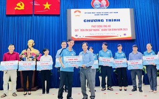 TP HCM: Phát động ủng hộ Quỹ "Đền ơn đáp nghĩa"