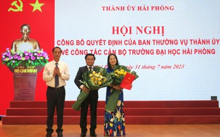 Đại học Hải Phòng có lãnh đạo mới sau khi bí thư và hiệu trưởng bị điều chuyển