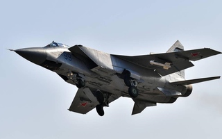 Tiêm kích MiG-31 của Nga rơi ở vùng Viễn Đông