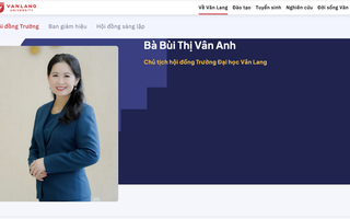 Vợ ông Nguyễn Cao Trí làm Chủ tịch Hội đồng trường Trường ĐH Văn Lang