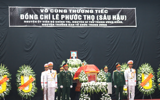 Lãnh đạo Đảng, Nhà nước viếng nguyên Trưởng Ban Tổ chức Trung ương Lê Phước Thọ