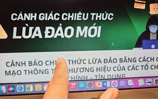 Ngân hàng lại cảnh báo thủ đoạn mạo danh cơ quan thuế để lừa đảo