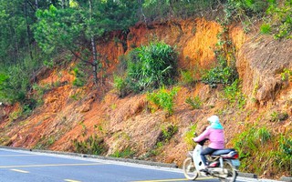 Những "điểm đen" nguy cơ sạt lở trên cung đèo cửa ngõ Đà Lạt