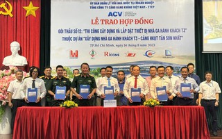 Trao hợp đồng gói thầu hơn 9.000 tỉ đồng nhà ga T3 sân bay Tân Sơn Nhất