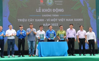 Khởi động chương trình “Triệu Cây Xanh - Vì một Việt Nam xanh” năm thứ 3