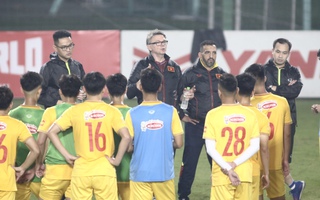 HLV Philippe Troussier lên danh sách tập trung đội tuyển U23 Việt Nam