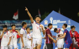 Người hùng Quan Văn Chuẩn nói gì sau trận thắng U23 Indonesia?
