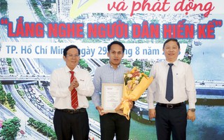 Trao giải cuộc thi “Lắng nghe người dân hiến kế” lần 4: Cầu nối hiệu quả giữa người dân và chính quyền