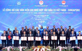 Công bố thành lập trung tâm Đổi mới Sáng tạo Việt Nam- Singapore tại Bình Dương