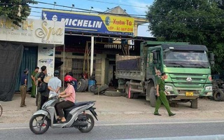 Nổ lốp ôtô tại garage, tài xế và người thợ tử vong