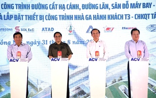 Thủ tướng bấm nút khởi công nhà ga sân bay Long Thành