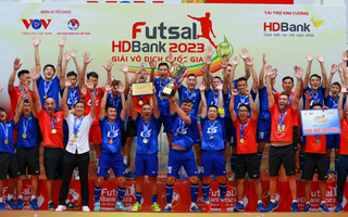 Thái Sơn Nam TP HCM vô địch Giải Futsal VĐQG HDBank 2023