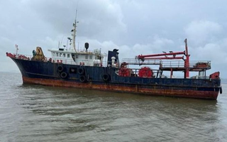 7 thuyền viên tàu Hồng Kông gặp nạn ở vùng biển Hải Phòng