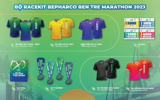 Khởi động Giải chạy bộ Bepharco Bến Tre Marathon 2023