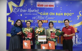 Trao thưởng, tri ân "bạn đọc VIP"