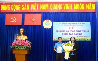 Ông Đinh Gia Huỳnh được bầu làm Chủ tịch LĐLĐ quận Phú Nhuận, TP HCM