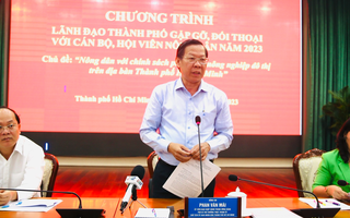 Chủ tịch Phan Văn Mãi: Phải nhìn thẳng vào hiện trạng nông thôn của thành phố!