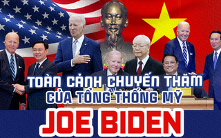 Toàn cảnh chuyến thăm của Tổng thống Mỹ Joe Biden