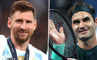 Federer làm điều đặc biệt khi Messi lọt tốp 100 VIP thế giới