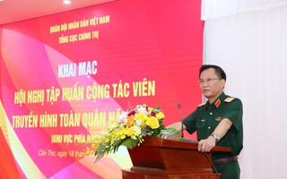 Khai mạc tập huấn cộng tác viên truyền hình toàn quân năm 2023