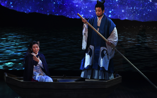 Hoàng Thái tử Nhật Bản và Công nương dự ra mắt vở opera "Công nữ Anio"