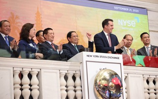 Thủ tướng rung chuông khai mạc phiên giao dịch tại Sàn chứng khoán New York