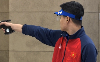 Xạ thủ Phạm Quang Huy ghi dấu ấn bắn súng tại đấu trường Asian Games