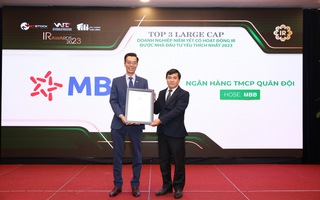 MB tiếp tục vào Top 3 doanh nghiệp được nhà đầu tư yêu thích nhất