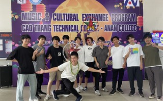 Sinh viên Nhật đến Việt Nam học nghề, đón Trung thu
