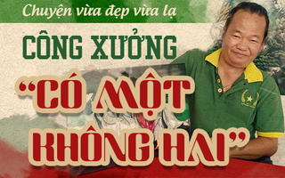 CHUYỆN VỪA ĐẸP VỪA LẠ: Công xưởng “có một không hai”