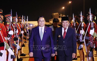 Thủ tướng về tới Hà Nội, kết thúc chuyến công tác tham dự Hội nghị cấp cao ASEAN