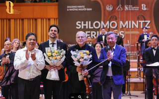Đại tướng Tô Lâm chúc mừng màn trình diễn tuyệt vời của "huyền thoại" Shlomo Mintz