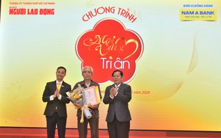 "Mai Vàng tri ân" trao quà cho họa sĩ Ca Lê Thắng