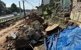 Đà Nẵng: Đường gom dọc đường sắt hơn 1km, 1 năm làm chưa xong
