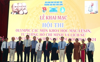 Trường ĐH Cửu Long khai mạc cuộc thi Olympic 3 môn học