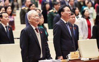 Tổng Bí thư Nguyễn Phú Trọng dự phiên khai mạc kỳ họp bất thường của Quốc hội