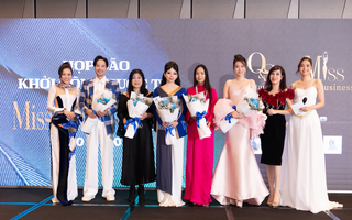 Diễn viên Đoàn Minh Tài hội ngộ hoa hậu Ban Mai trên ghế giám khảo Miss Glam Business