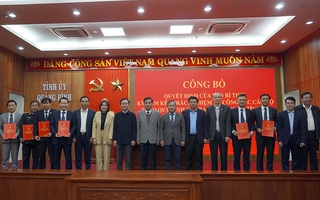 Công bố quyết định của Ban Bí thư về công tác cán bộ tại Quảng Bình