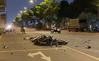 Phong tỏa hiện trường vụ tai nạn 2 người chết ở TP Thủ Đức