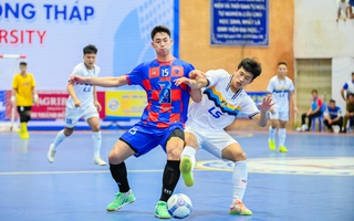 Thái Sơn Nam TP HCM bất ngờ thua Trường Đại học Đồng Tháp ở giải futsal quốc tế