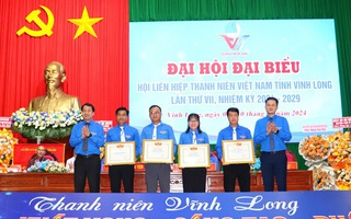 Ông Mai Thanh Hồ giữ chức Chủ tịch Hội Liên hiệp Thanh niên tỉnh Vĩnh Long