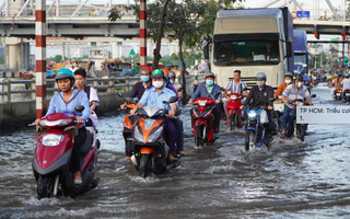 Cảnh báo nguy cơ ngập do triều cường ở TP HCM