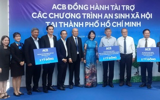 ACB đồng hành với UBND TP HCM trong các chương trình an sinh xã hội