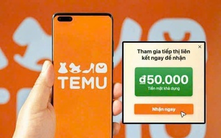 Temu chi hoa hồng 30% hút người Việt tham gia tiếp thị liên kết, chuyên gia nói không "dễ ăn"