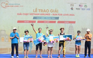 Vietnam Airlines tổ chức thành công giải chạy Run For Love 2024