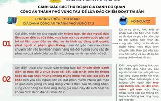 2 người ở TP Vũng Tàu bị lừa hơn 10 tỉ đồng