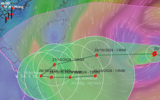 Bão Trami sẽ nguy hiểm thế nào, đổ bộ vào đâu?