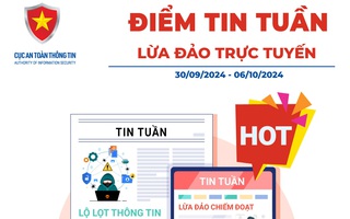 Cảnh giác với 3 thủ đoạn lừa đảo trực tuyến