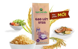 Gạo lứt thơm ST25 – sự đột phá mới trong làng gạo lứt